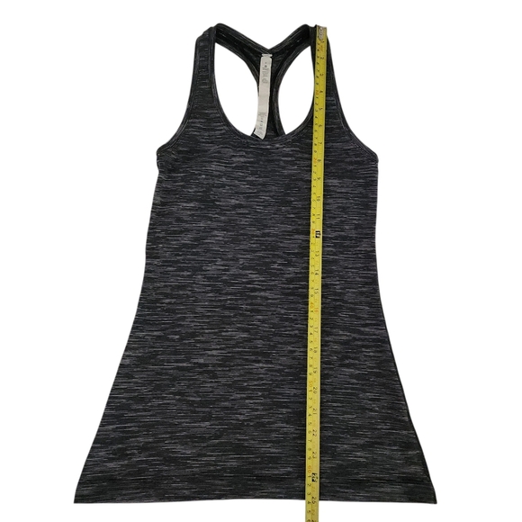 LULULEMON Cool Racerback II Wee Are From Space Deep Coal Battleship size 4 - Picture 6 of 10